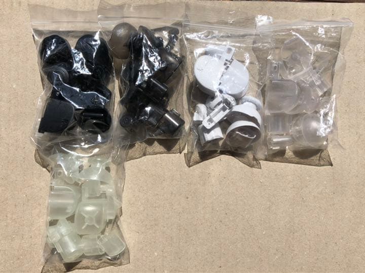 gcコン カスタム ボタン 27色 Zボタン加工済