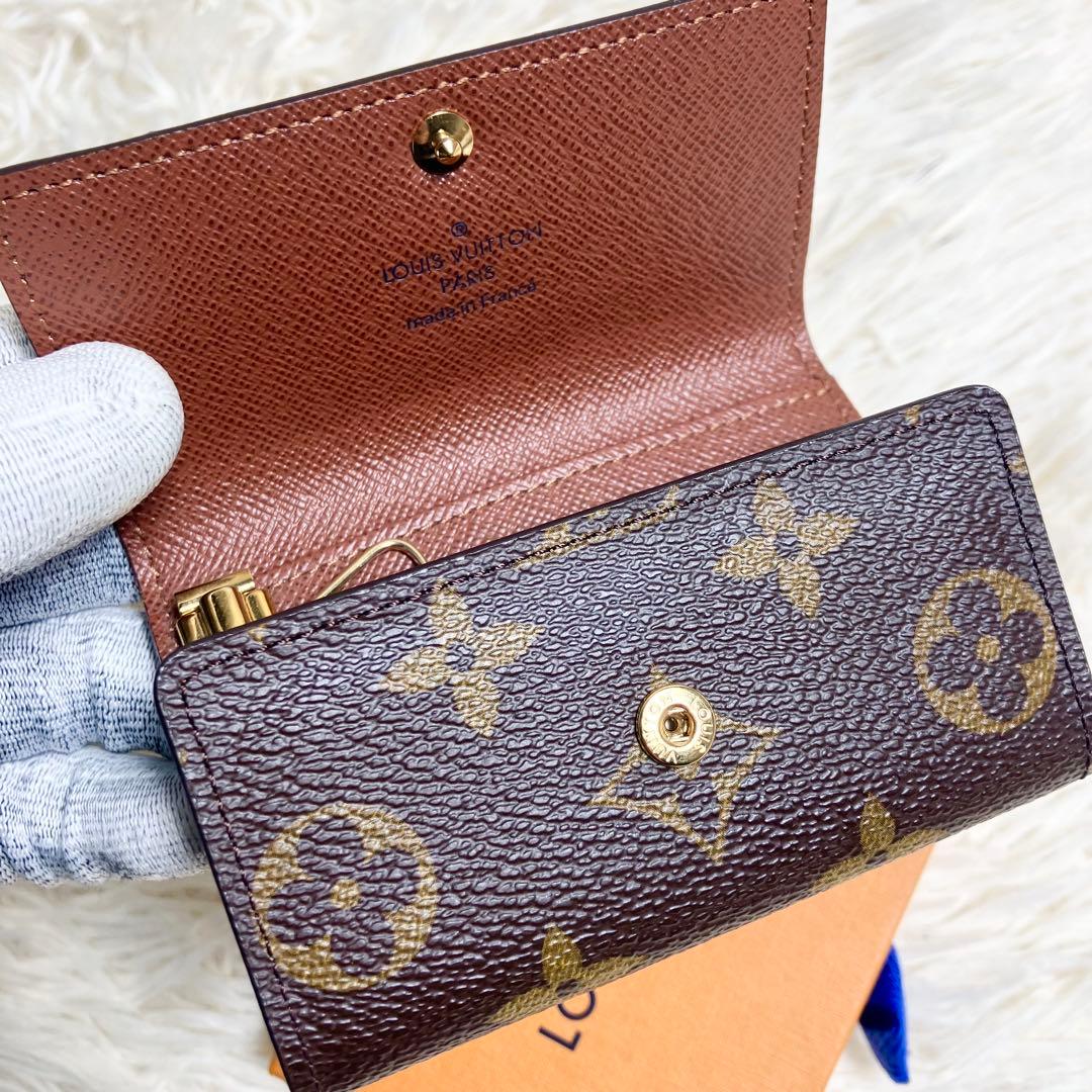 【新品同様】ルイヴィトン ミュルティクレ6 キーケース モノグラム 箱付き