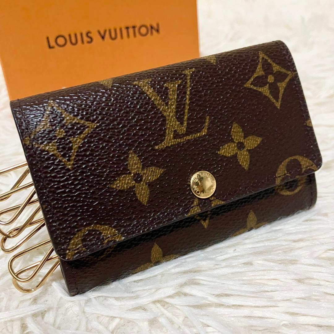 【新品同様】ルイヴィトン ミュルティクレ6 キーケース モノグラム 箱付き