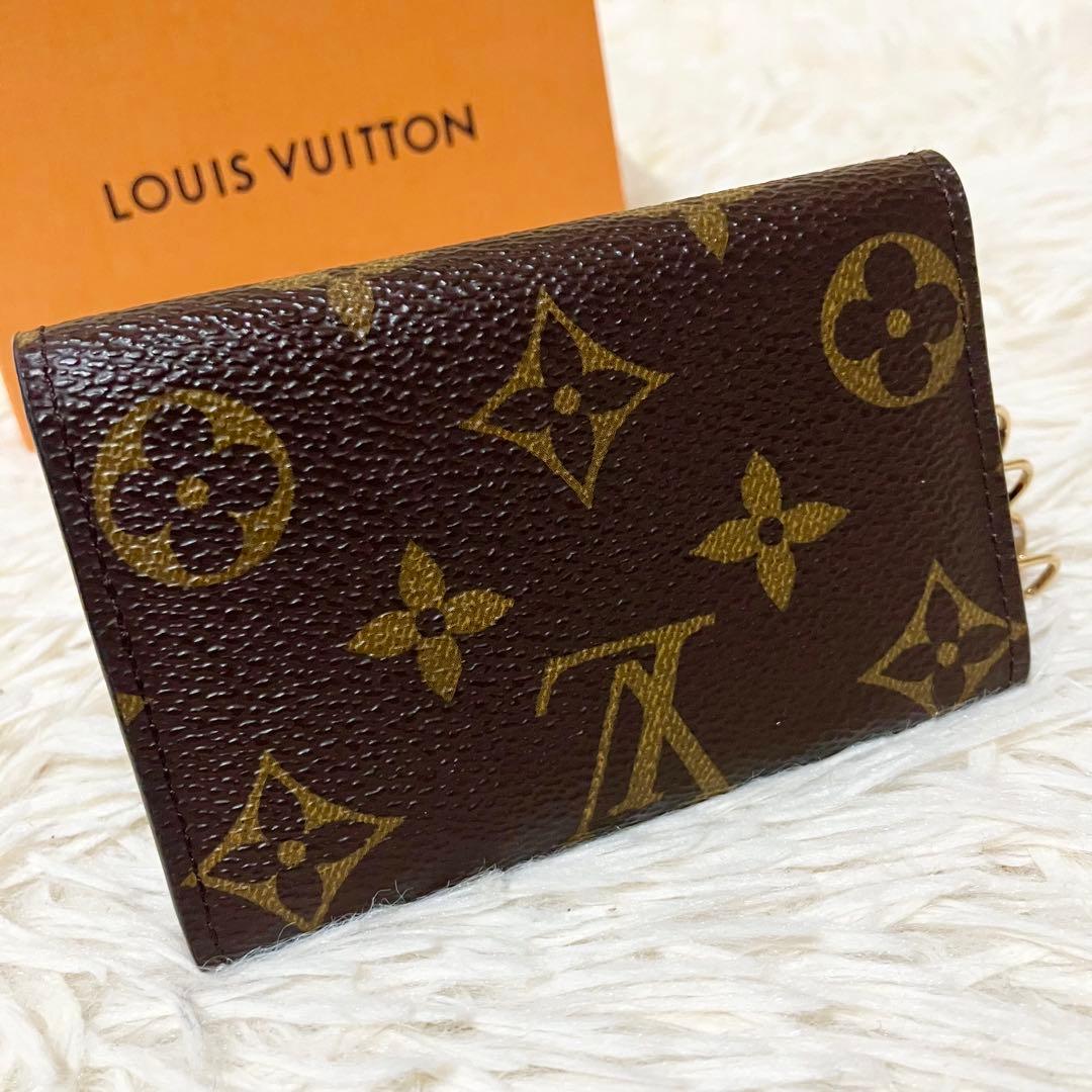 【新品同様】ルイヴィトン ミュルティクレ6 キーケース モノグラム 箱付き