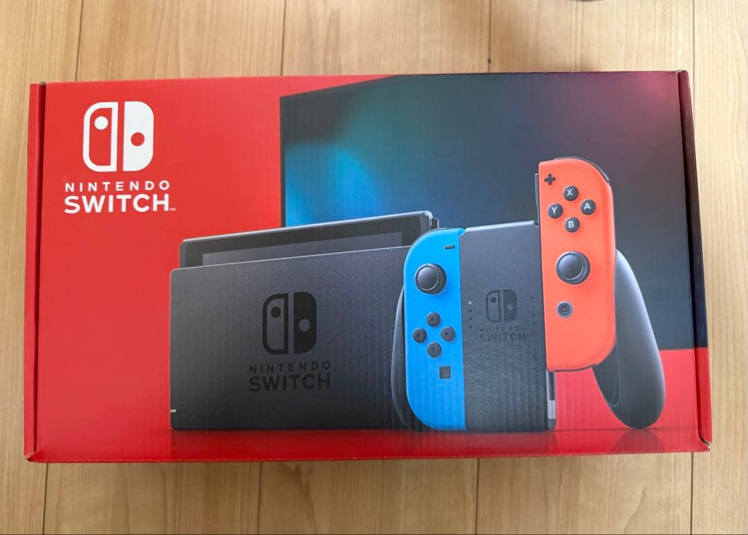 【美品】Nintendo Switch Joy-Con (L) ネオンブルー/