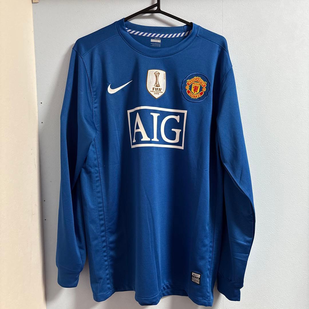 ロナウド　マンチェスターユナイテッド　2008シーズン　青