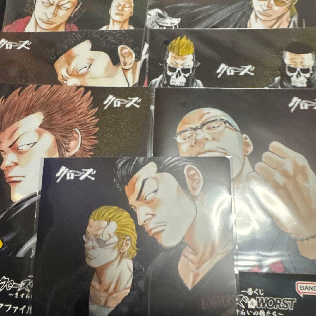 一番くじ　クローズ&WORST A賞&D賞&I賞&F賞&G賞&H賞