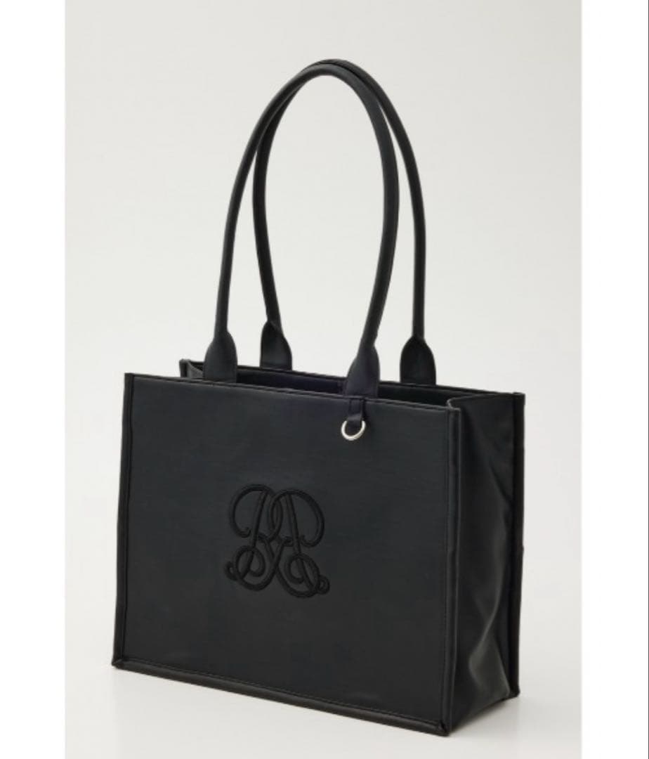 rienda 【WEB限定】WRRロゴフェイクレザートートバッグ