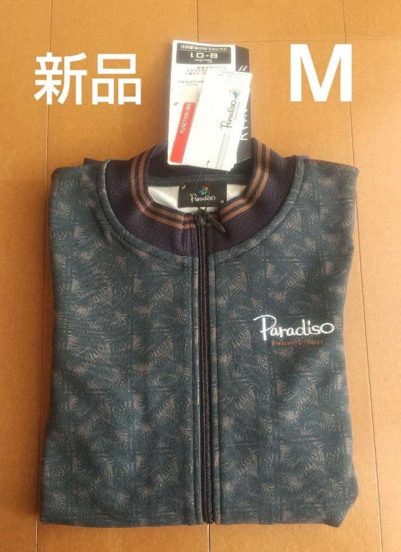 【新品】メンズ M ブリジストン ゴルフ ジャケット パラディーゾ ネイビー 紺