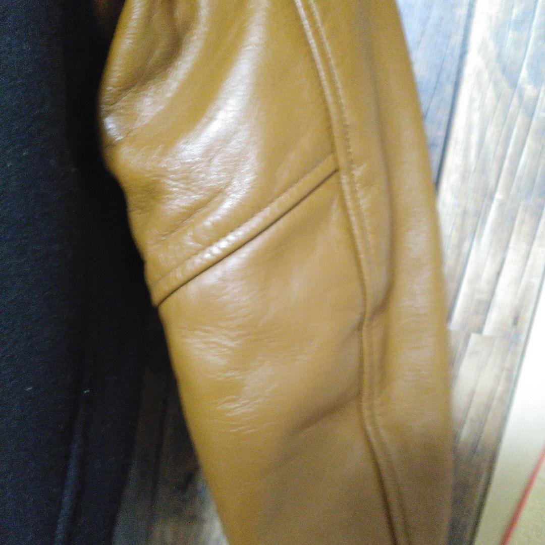 極美品！ダルチザン桐生スタジャンSTUDIO D'ARTISAN 袖馬革