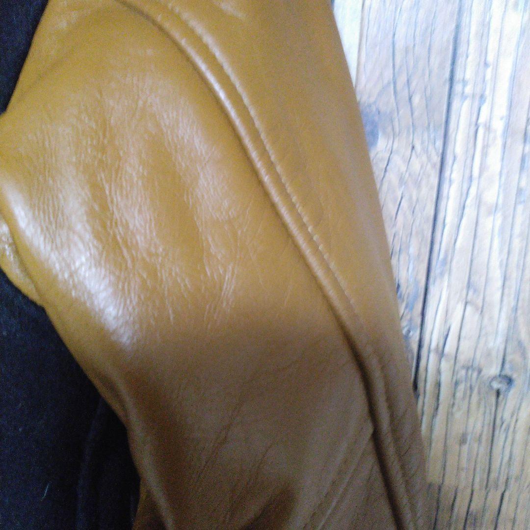 極美品！ダルチザン桐生スタジャンSTUDIO D'ARTISAN 袖馬革