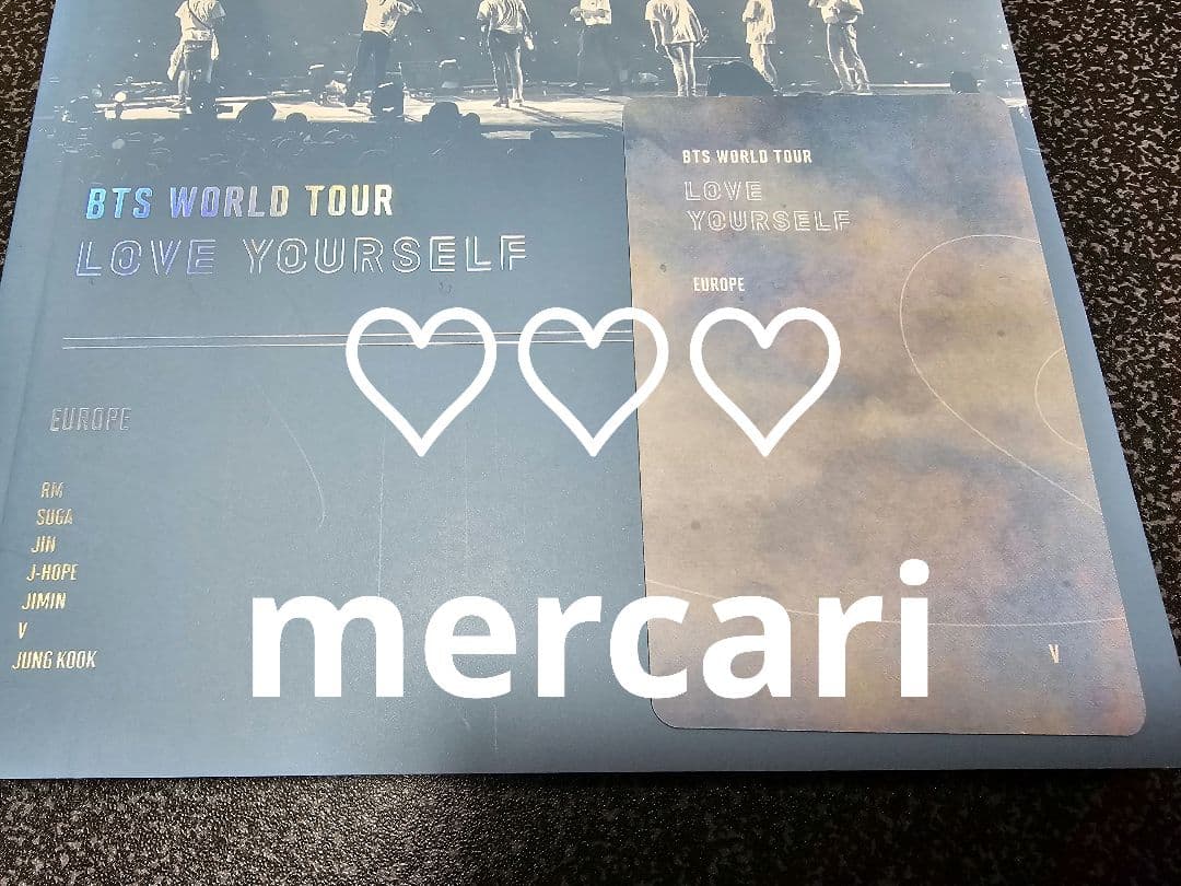 BTS バンタン DVD LOVE YOURSELF トレカ テヒョン V 2