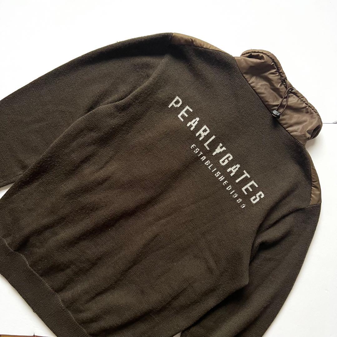 Pearly Gates パーリーゲイツ　異素材mix 切り替え　ジャケット　3