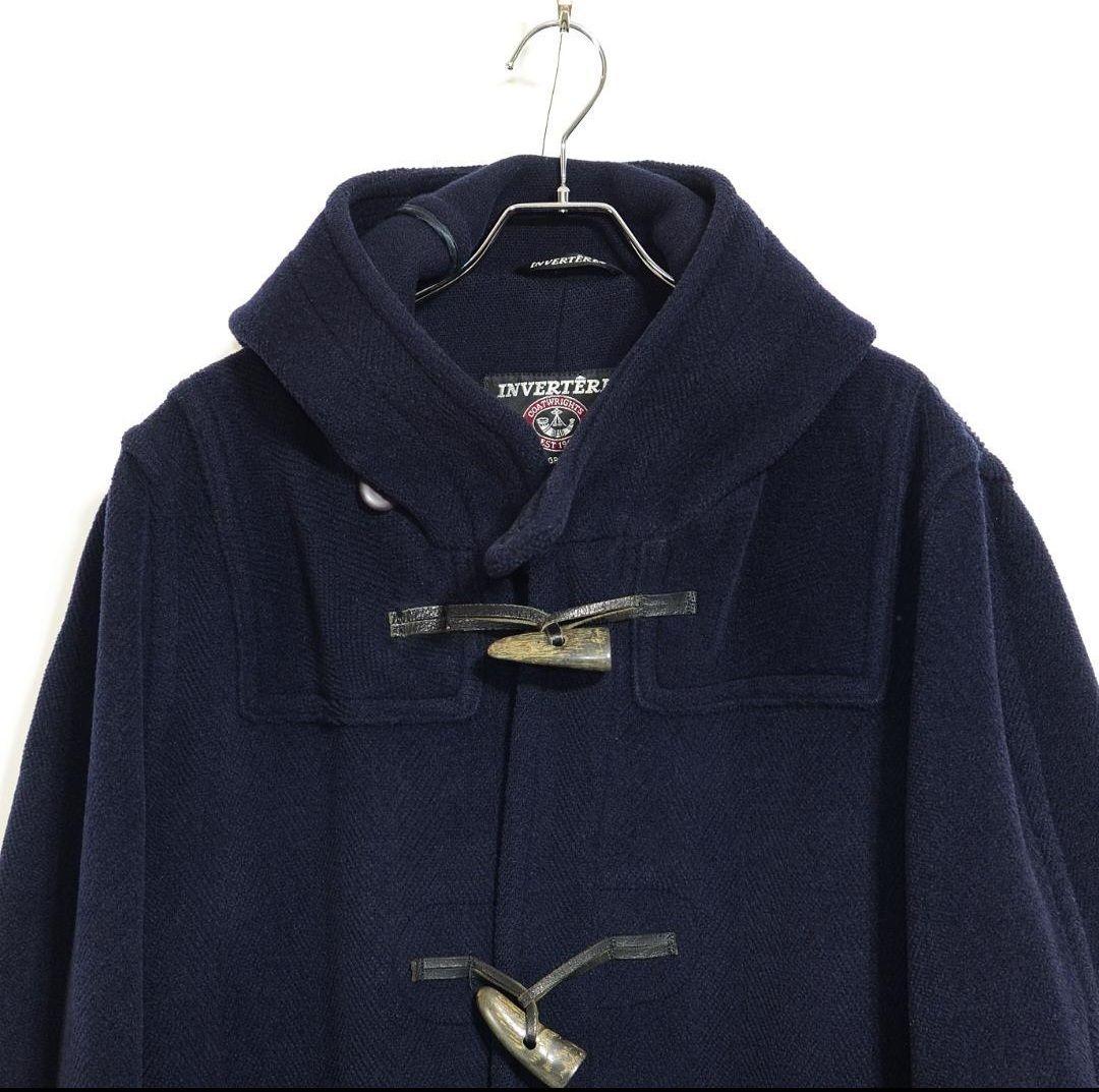 INVERTERE インバーティア ムーアブルック ネイビー ダッフルコート