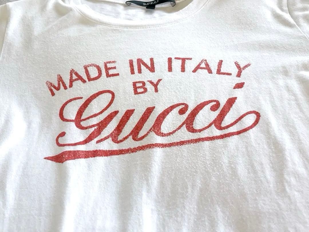 グッチ Gucci プリントTシャツ ホワイト 星座柄 エコバッグ ノベルティ