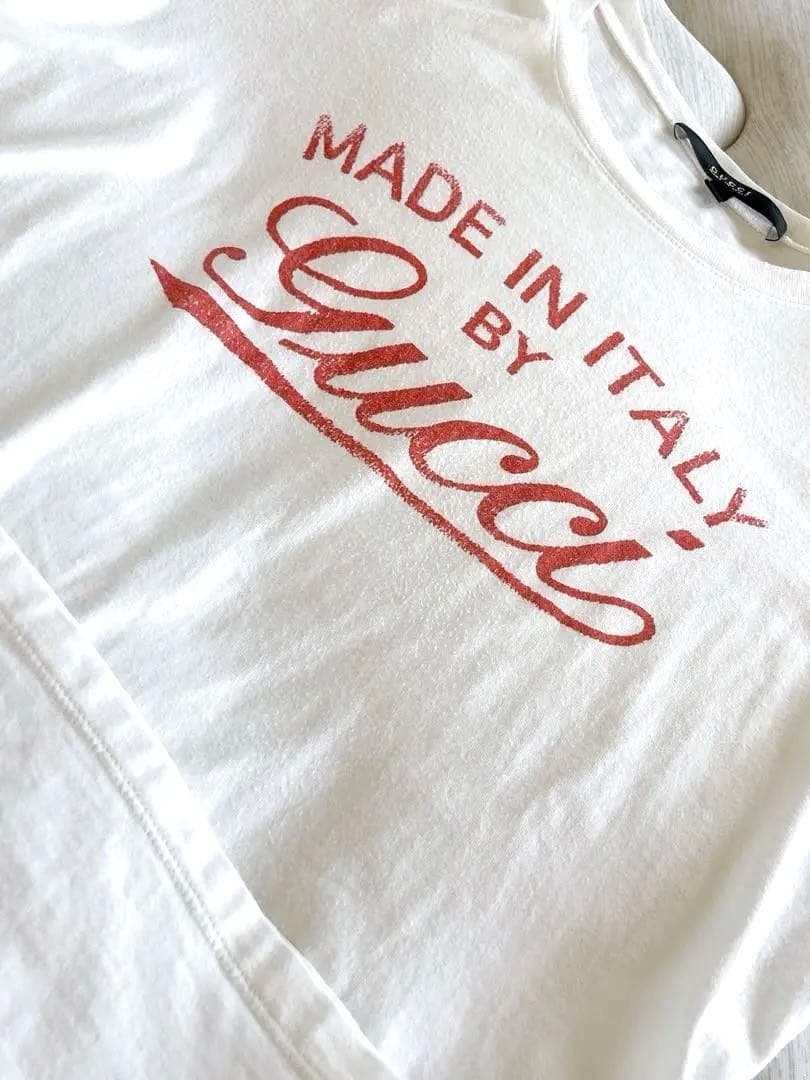 グッチ Gucci プリントTシャツ ホワイト 星座柄 エコバッグ ノベルティ