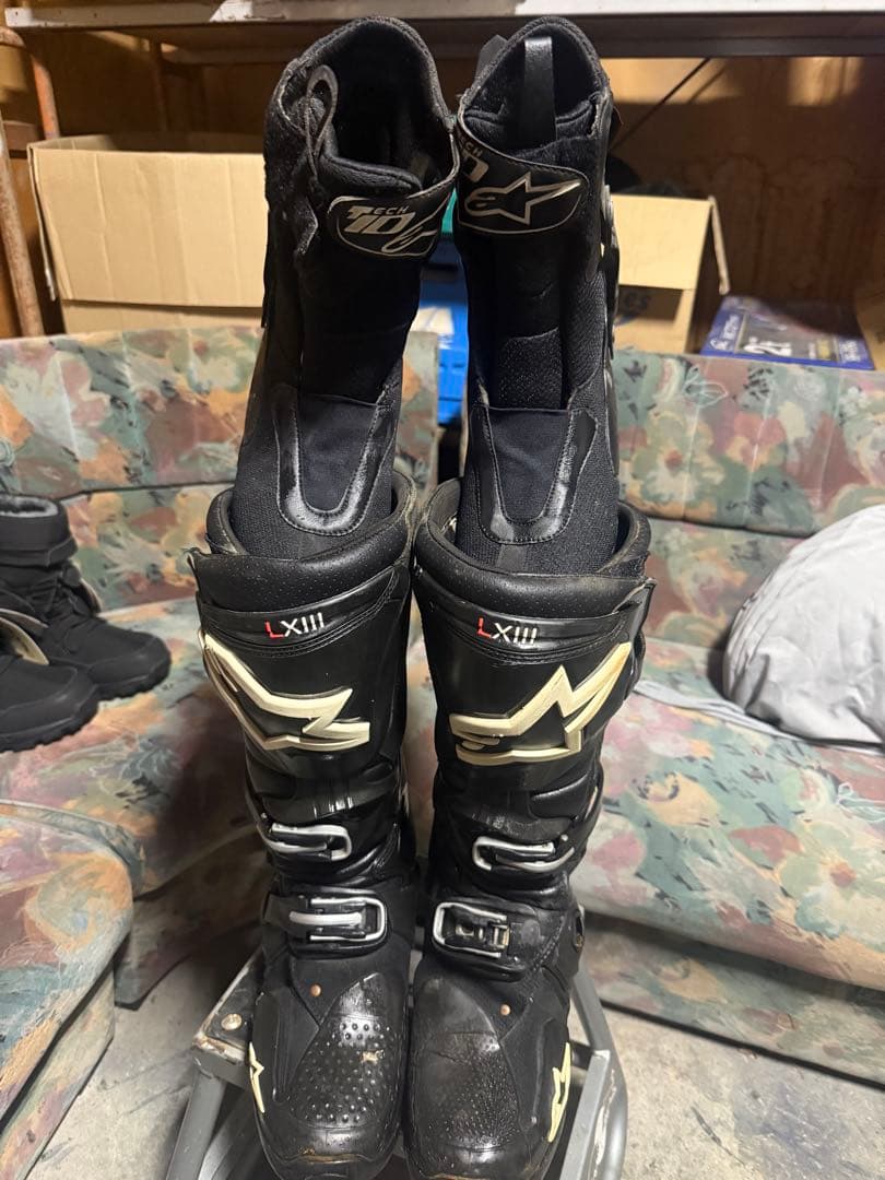 アルパインスター　テック10 オフロード用ブーツ ブラック