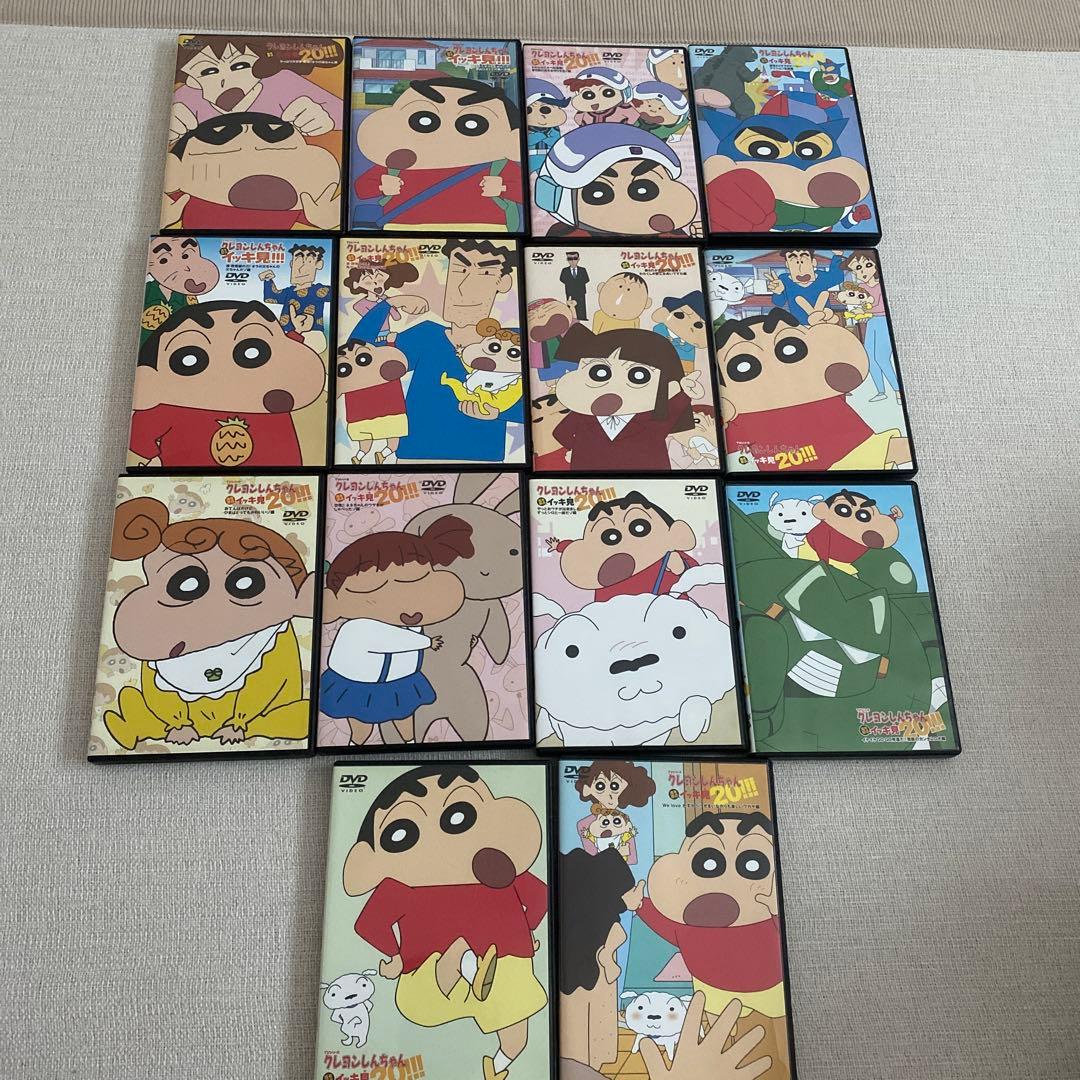 クレヨンしんちゃん　イッキ見　DVDまとめ売り　計14つ