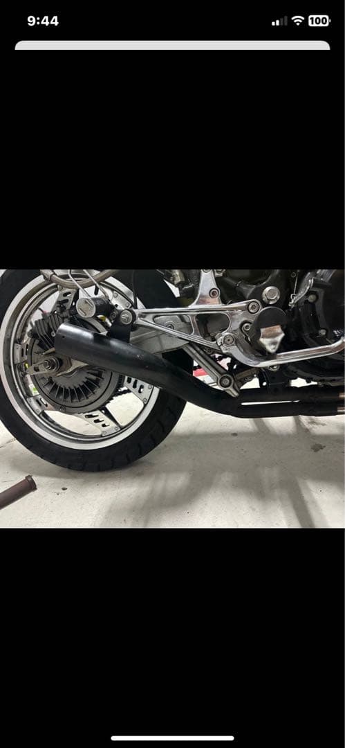 CBX400f ワンズ　マフラー 初期型84管 　艶消しブラック