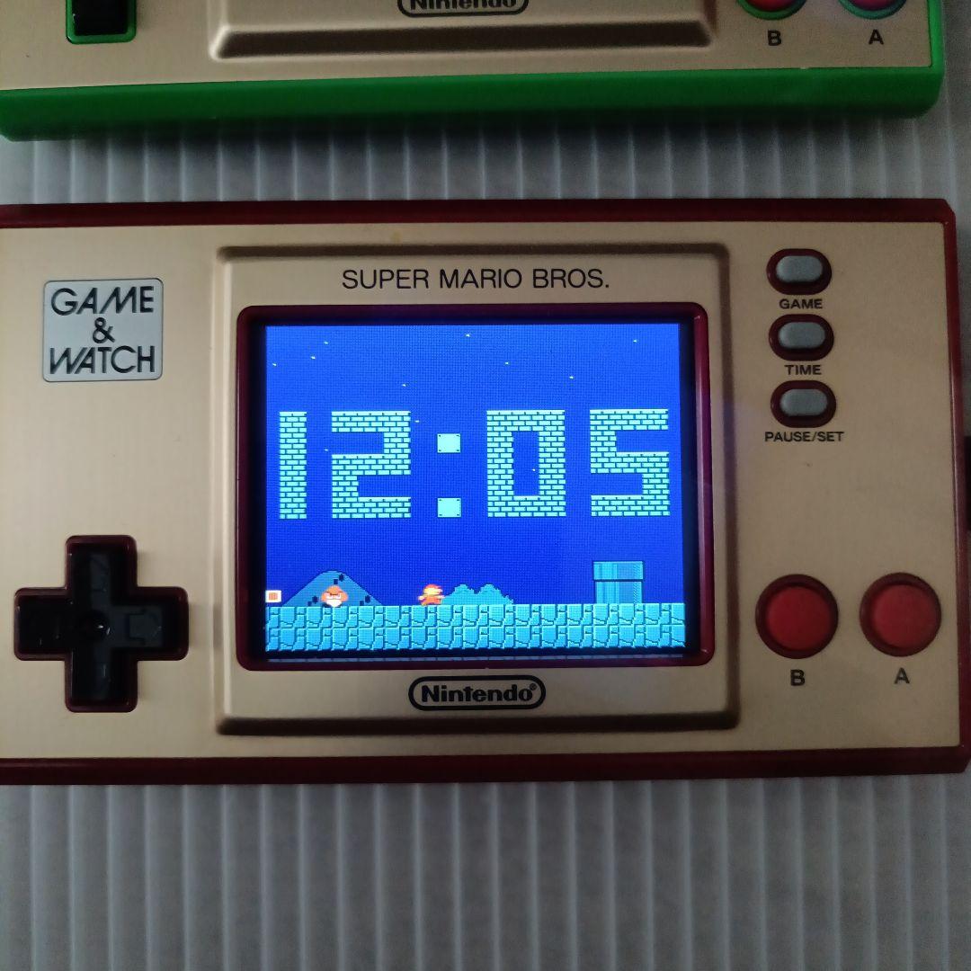 ゲーム&ウォッチ スーパーマリオ ゼルダの伝説 2台セット