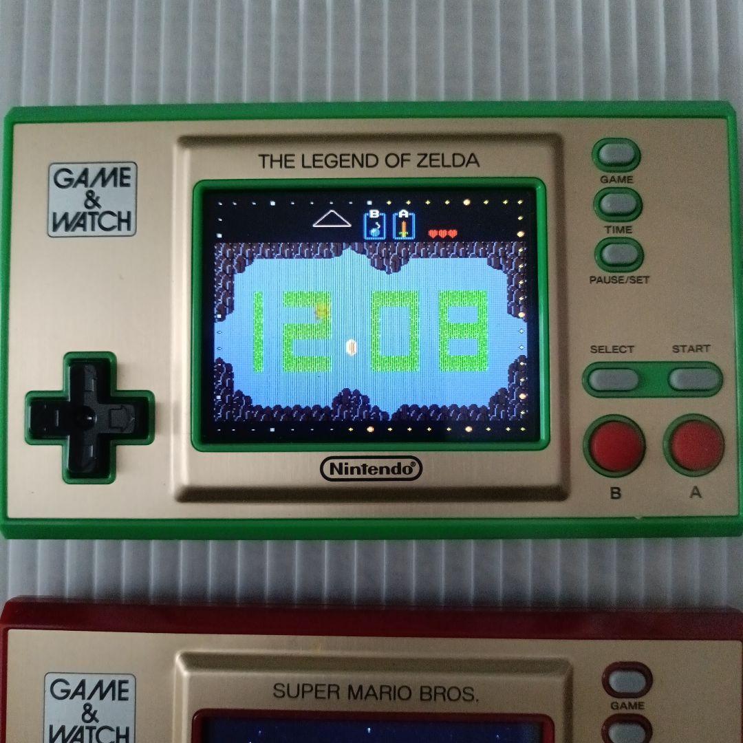 ゲーム&ウォッチ スーパーマリオ ゼルダの伝説 2台セット