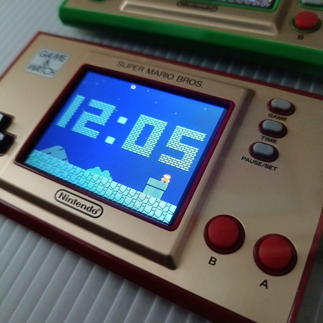 ゲーム&ウォッチ スーパーマリオ ゼルダの伝説 2台セット
