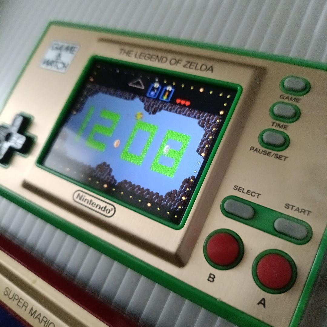 ゲーム&ウォッチ スーパーマリオ ゼルダの伝説 2台セット