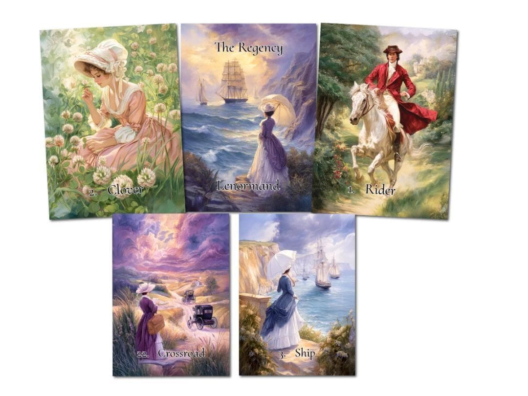 【正規品ルノルマンカード】超美麗✨海外インディーズ✨ロマンティックヴィンテージ