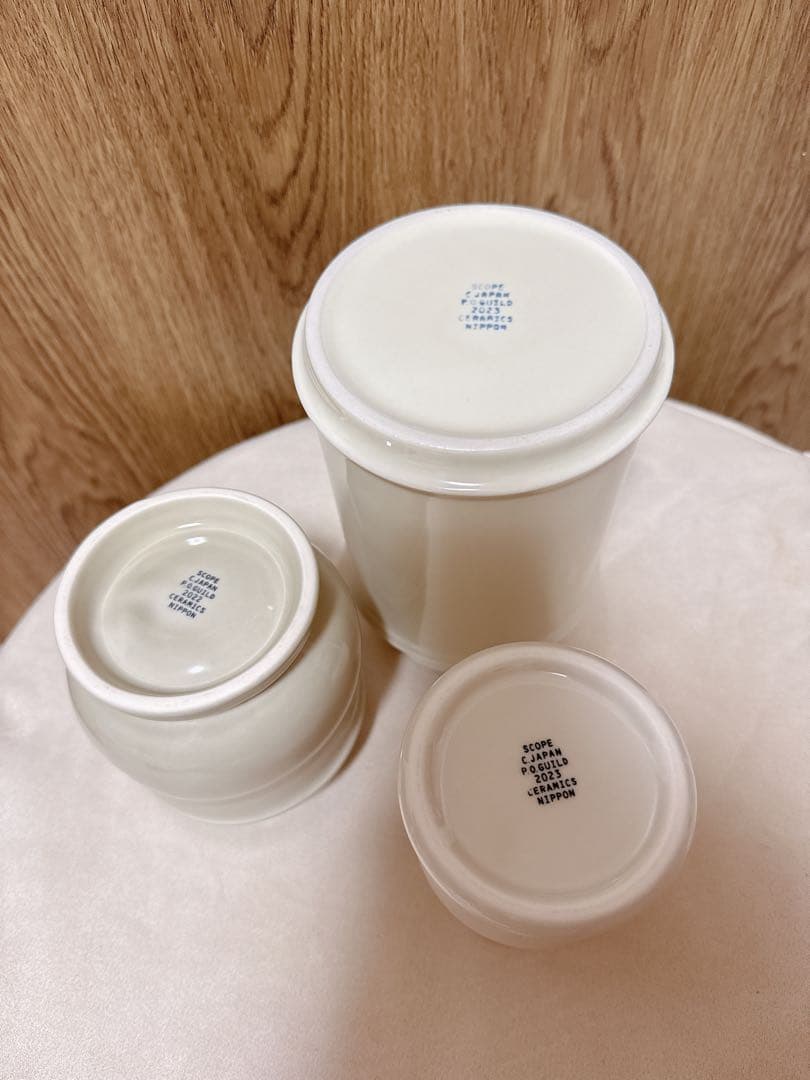 【極美品】北欧ナチュラル♡scopeキッチンツールキャニスター3点セット