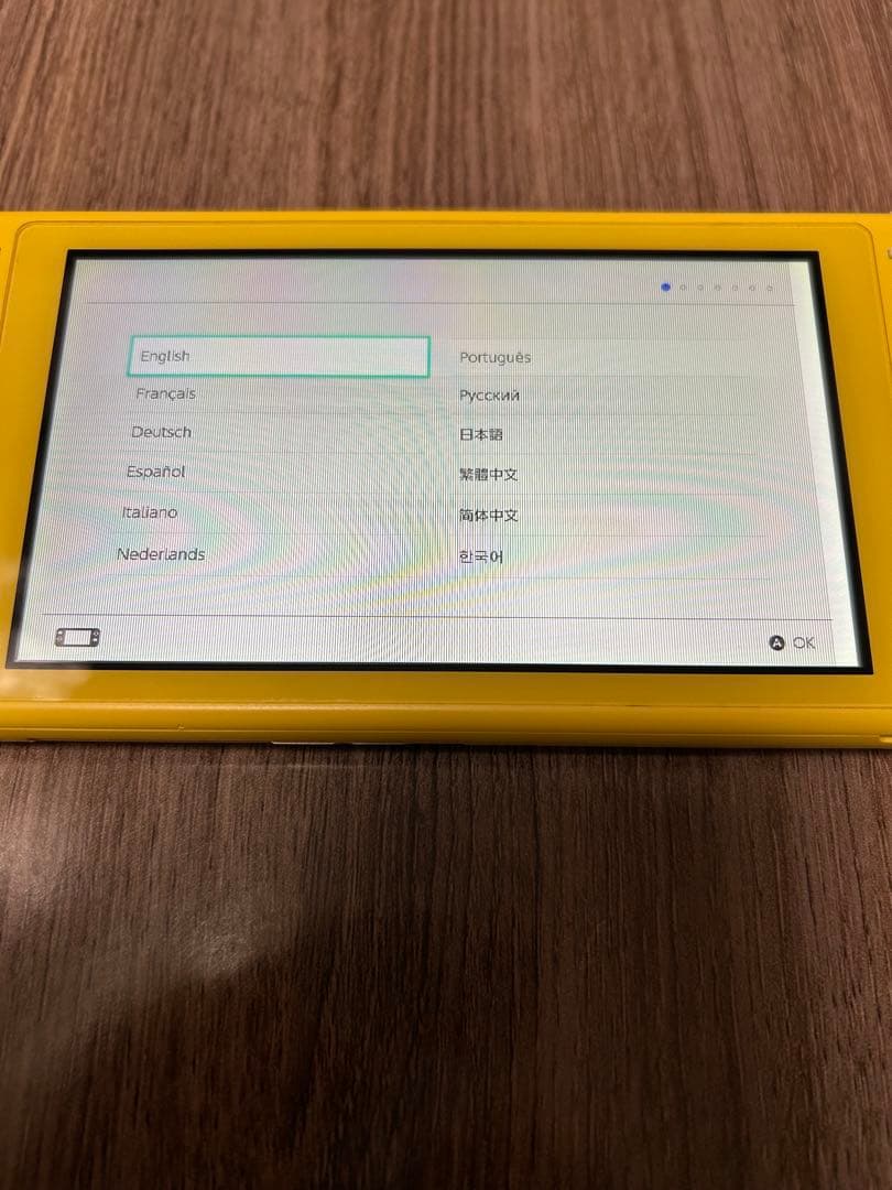 【ジャンク】Nintendo Switch Lite イエロー 本体