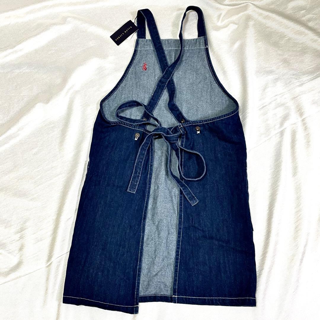 新品タグ付き ラルフローレン RALPH LAUREN デニム エプロン