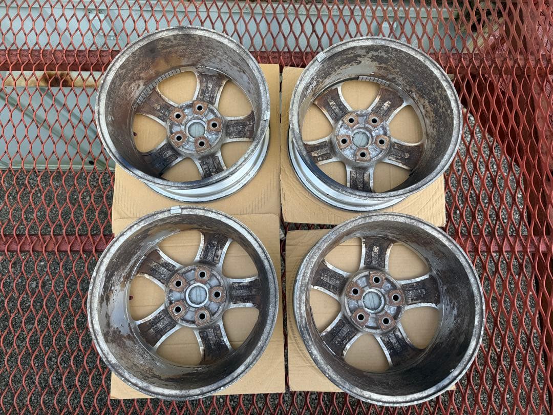 【えう】日産 シルビア S15 純正16インチ 6.5Jホイール 2本分②