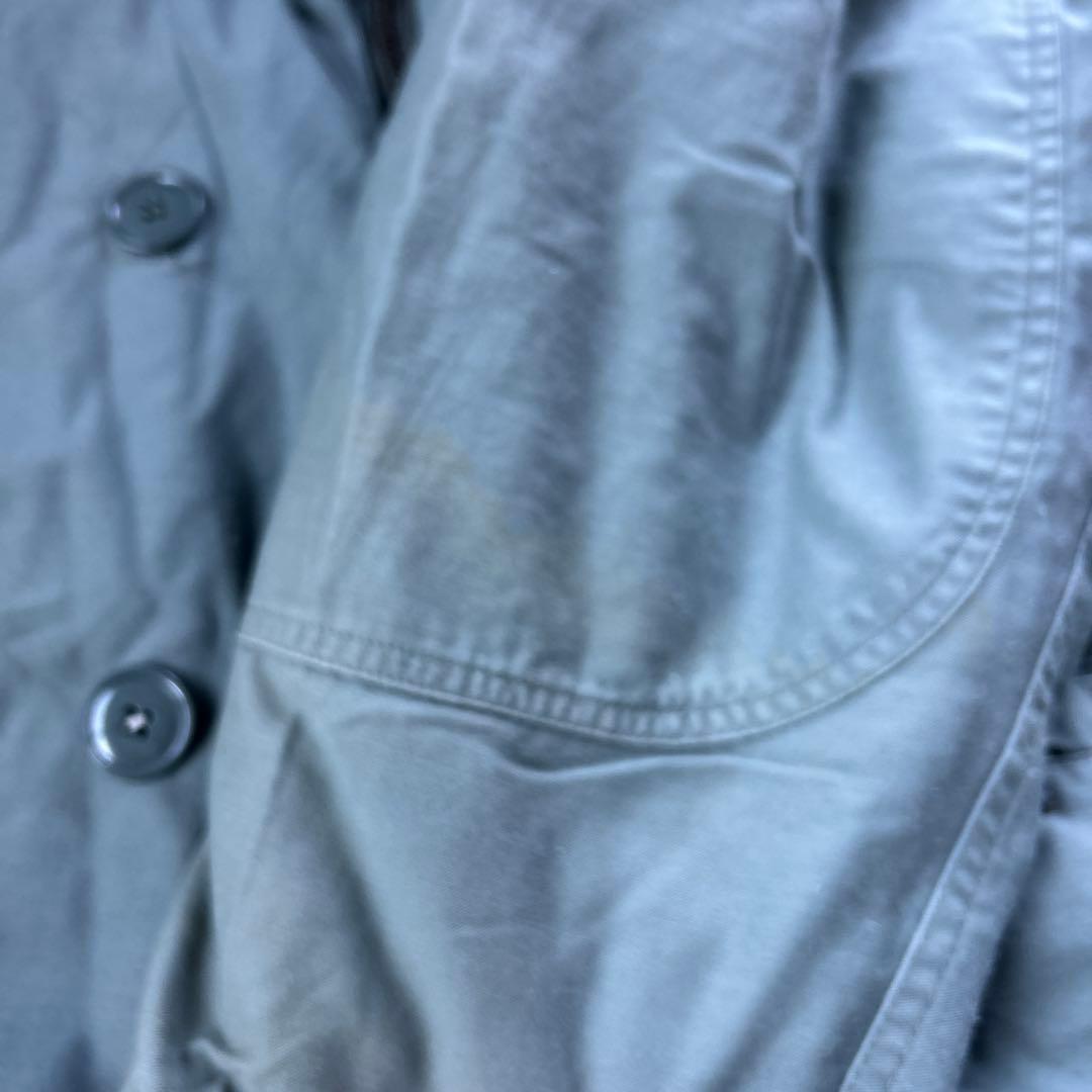 80s N-3B ヴィンテージUSA製サイズL ミリタリージャケットバイカー防寒