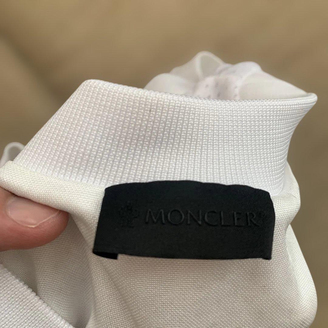 MONCLER メッシュタンクトップ ホワイト　モンクレール　魔裟斗