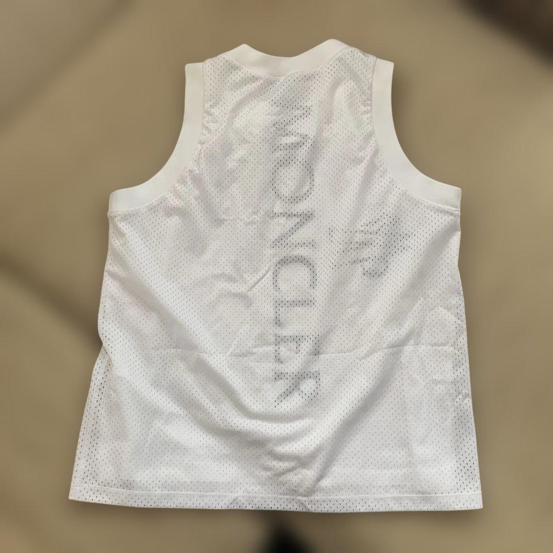 MONCLER メッシュタンクトップ ホワイト　モンクレール　魔裟斗