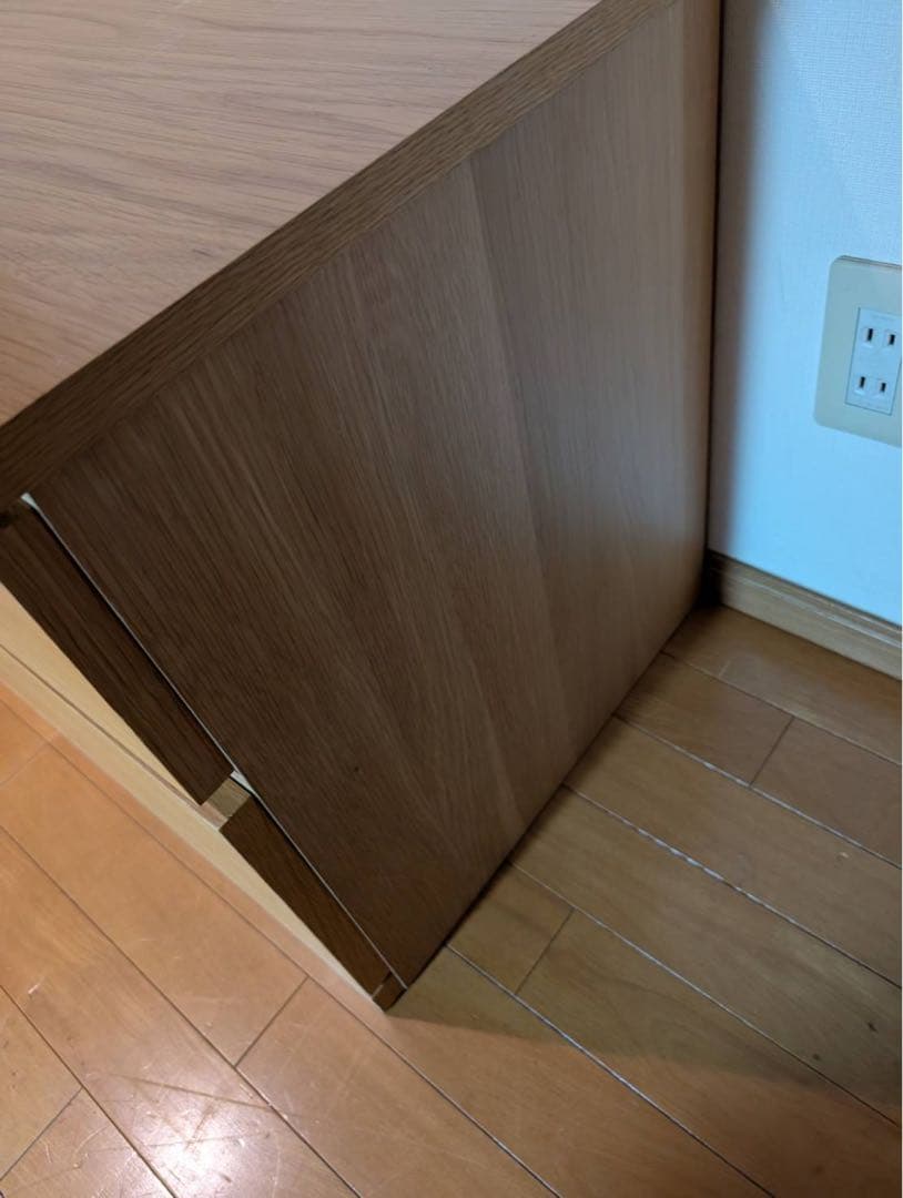 ■送料込■無印良品 木製テレビラック 110 オーク材 棚収納 木製家具 TV台