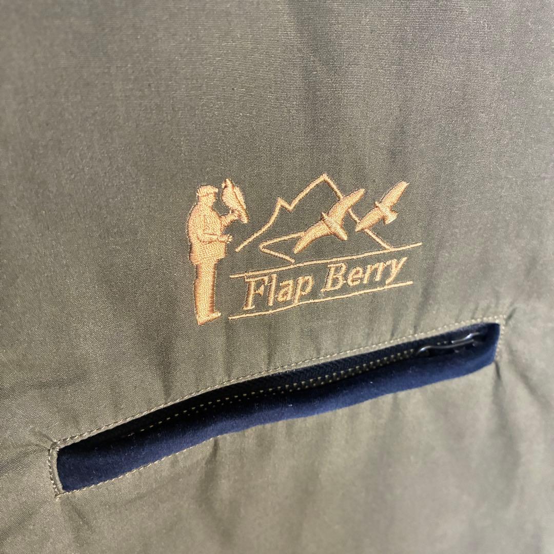 【ヴィンテージ】フラップベリーハンティングベストXL レザー多機能ポケット