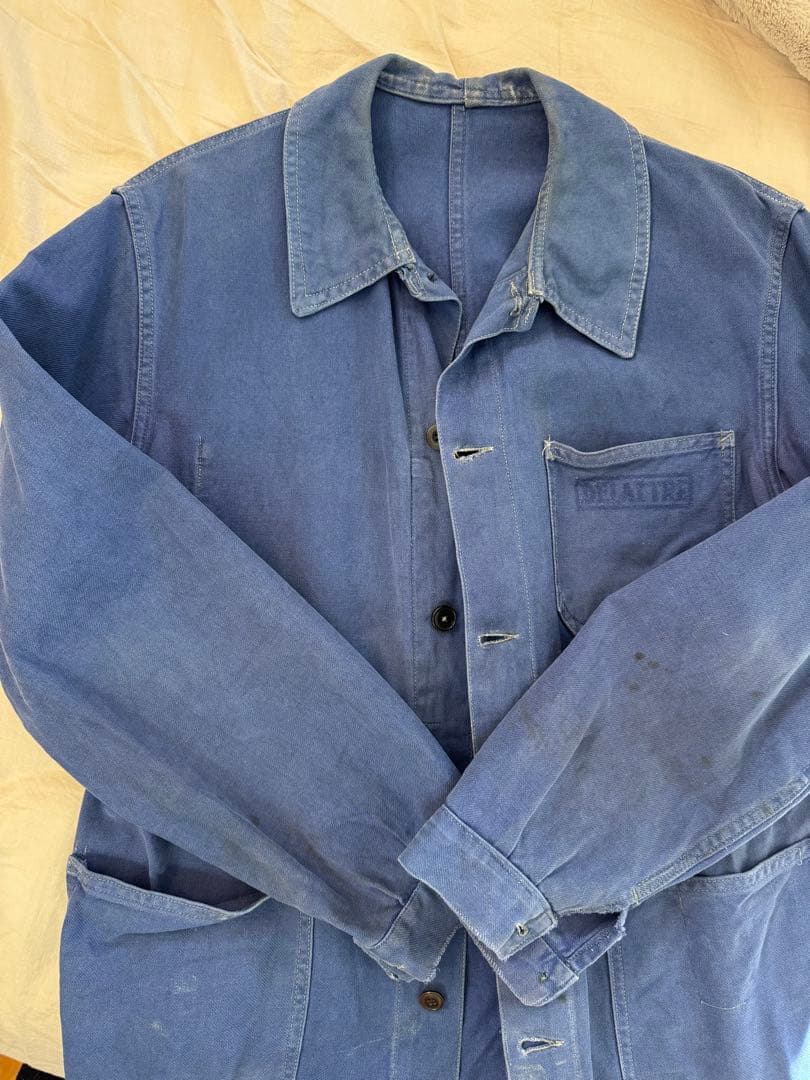 60s フランス軍 カバーオール ワークジャケット ヴィンテージ ミリタリー