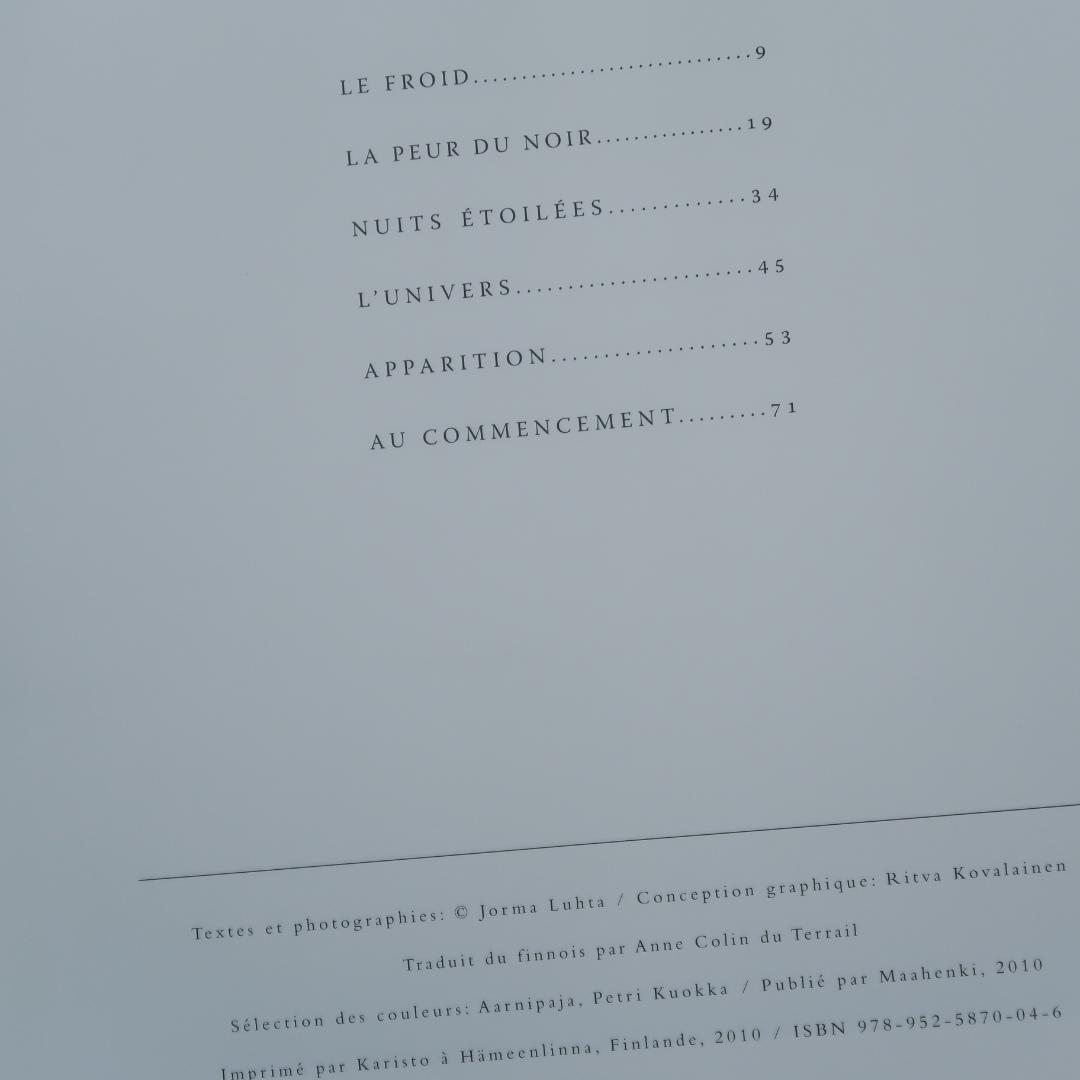 セール！洋写真集　Nuits étoilées　ヨルマ・ルフタ　大自然 オーロラ