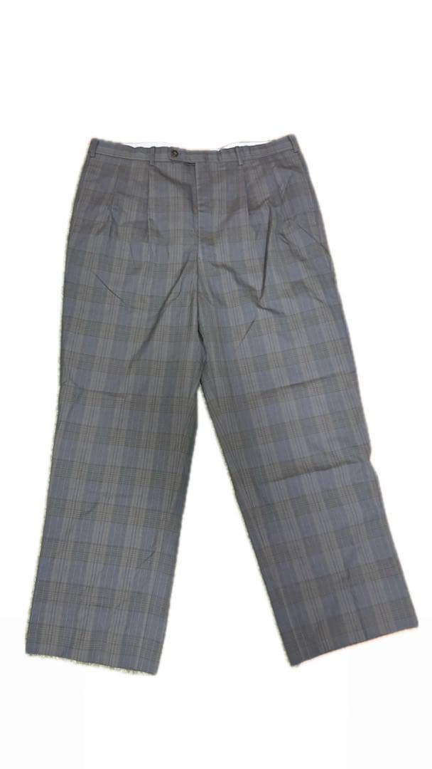 即購入可 古着 BURBERRY ワイドスラックス