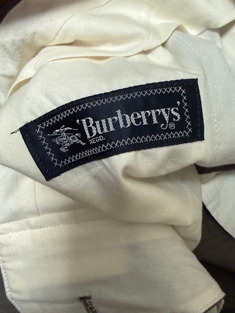 即購入可 古着 BURBERRY ワイドスラックス