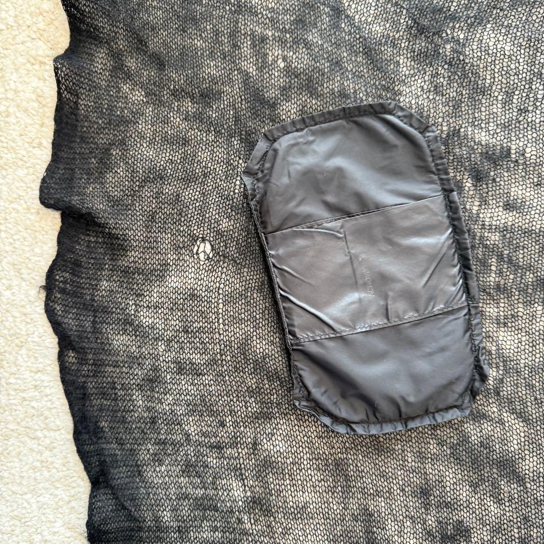 希少 ACRONYM KR-SM1 黒 カシミア100%ショール マフラー