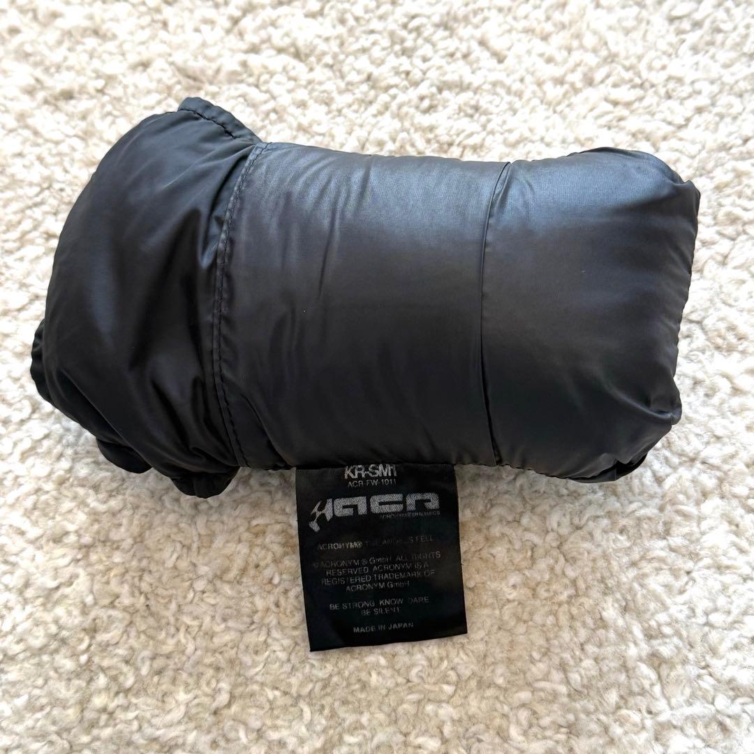 希少 ACRONYM KR-SM1 黒 カシミア100%ショール マフラー