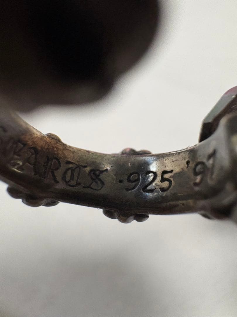 CHROME HEARTS HOOP CROSS SML クロムハーツ　ピアス