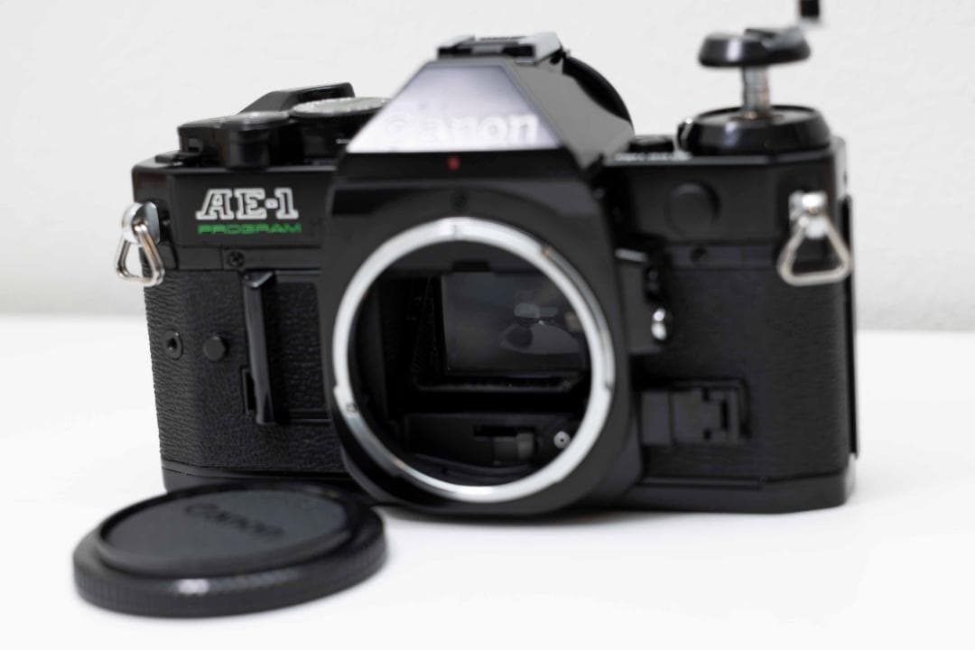 【完動品】Canon AE-1 Program ブラック 一眼レフカメラ