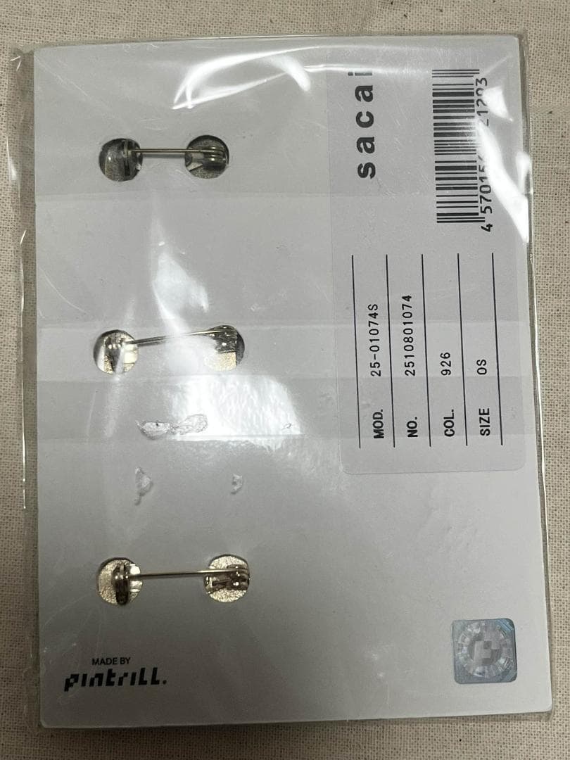 入手困難★sacaiサカイ★Levi’s®リーバイス新品ピンズセットゴールド