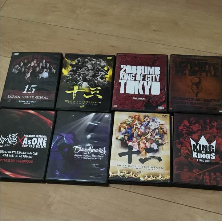 UMB.戦極、KOKDVD7枚