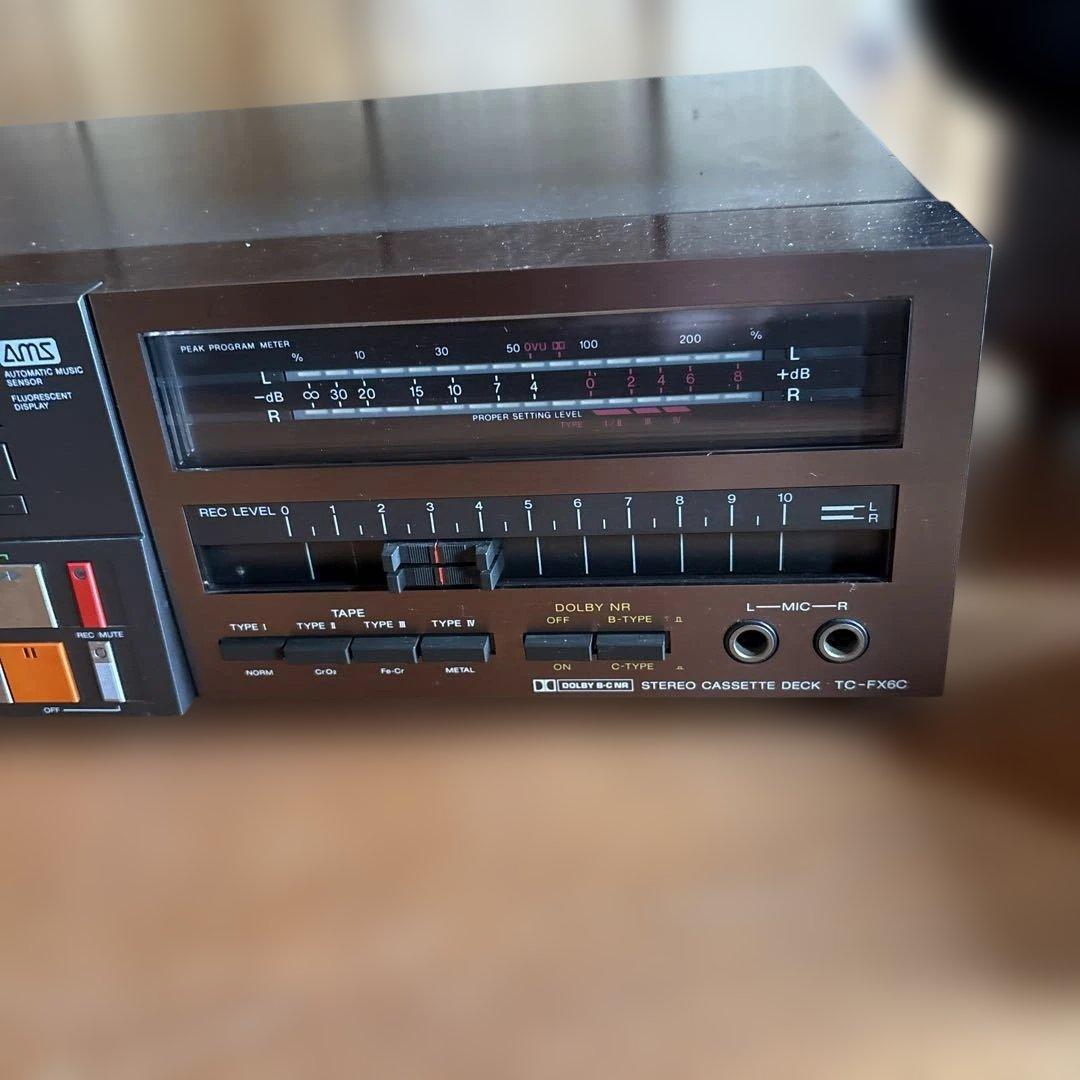 ソニーTC-FX6cカセットデッキ