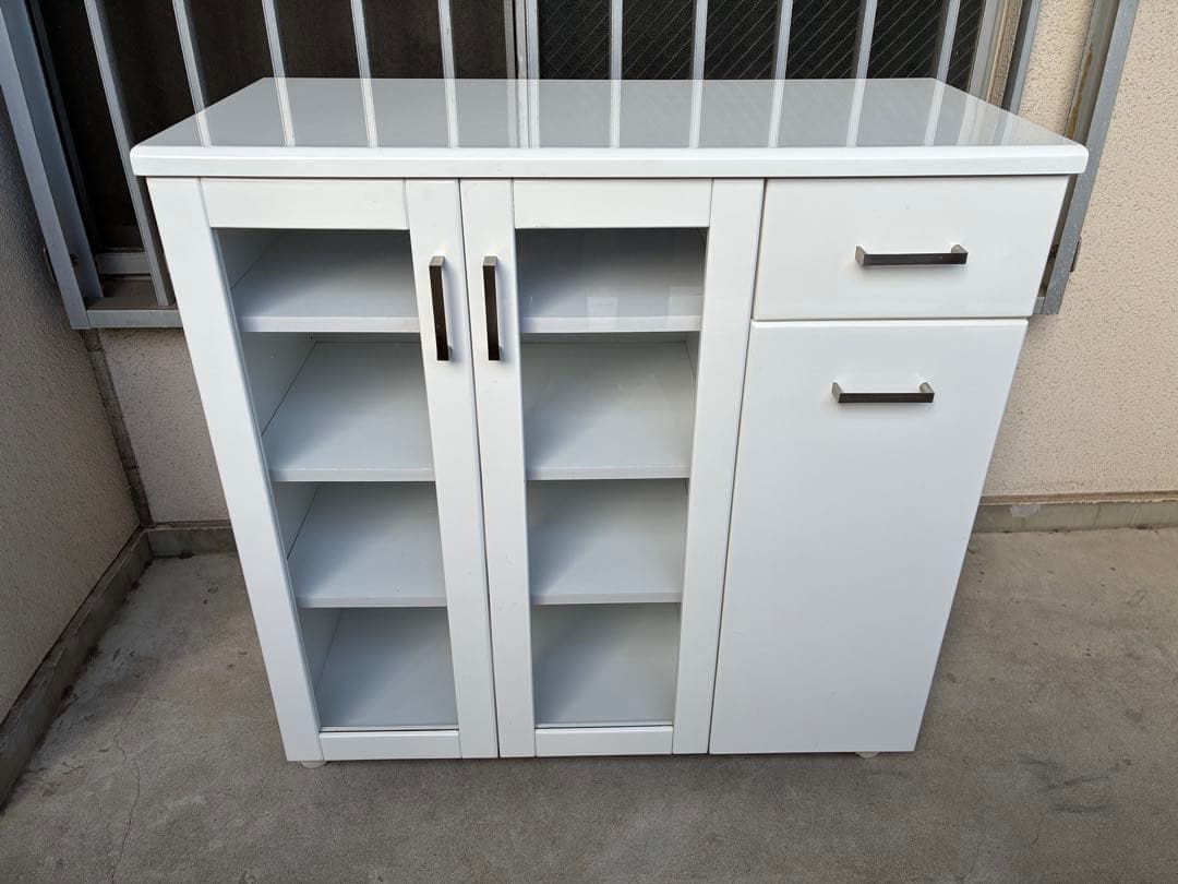 東京インテリア　食器棚　キッチンボード　幅90cm 今月末まで