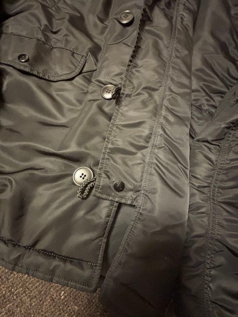 試着のみ美品　ALPHA アルファインダストリーズn3b ブラック