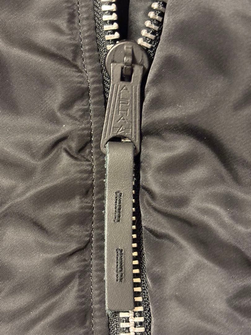 試着のみ美品　ALPHA アルファインダストリーズn3b ブラック