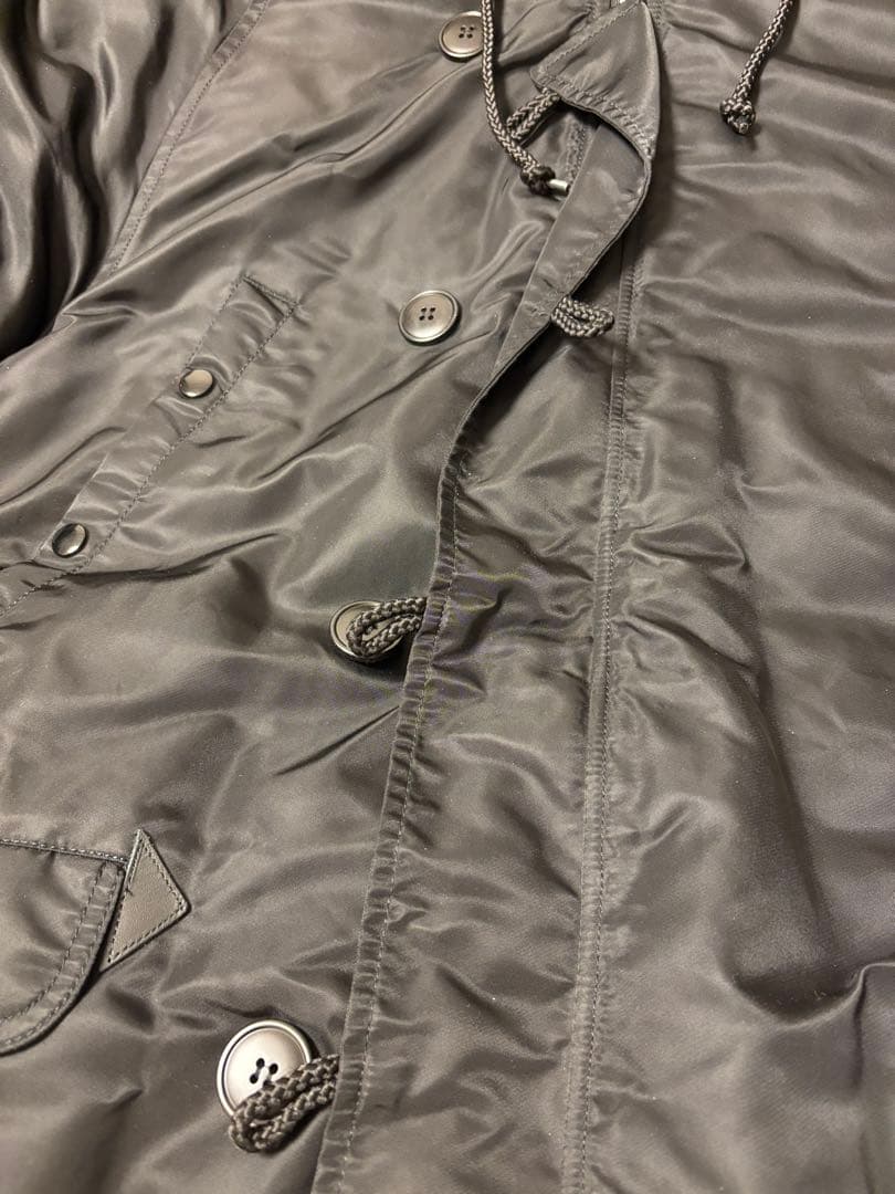 試着のみ美品　ALPHA アルファインダストリーズn3b ブラック