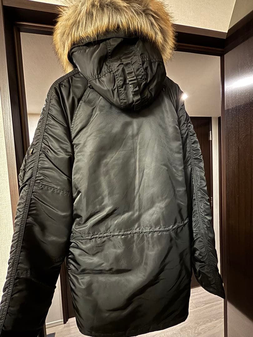 試着のみ美品　ALPHA アルファインダストリーズn3b ブラック