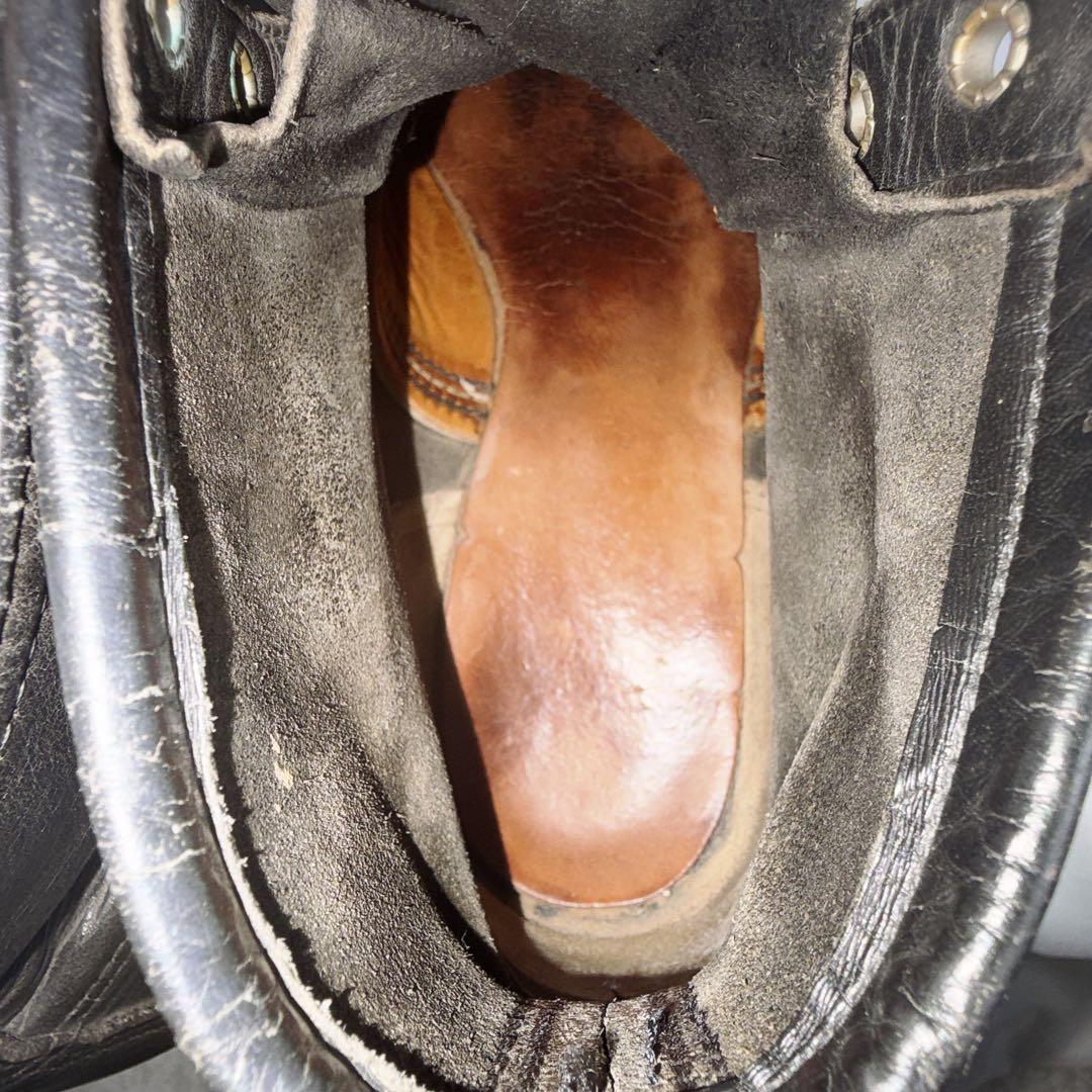 90s RED WING 8179 アイリッシュセッター 黒 犬タグ　黒ソール